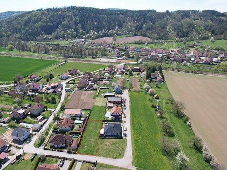 Prodej stavebního pozemku 30 min. od Brna