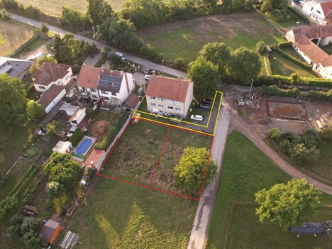 Stavební pozemek Březina u Tišnova cca 400 m2